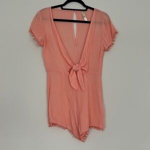 NWT Aeropostale Coral Swim Coverup Sz XS